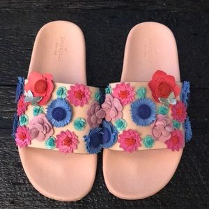 Kate Spade Flower Slide Sandals